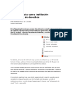 El Concubinato Como Institución Generadora de Derechos: Opinion