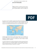 Situación Astronómica de Venezuela - Características - Lifeder