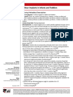 Clinical Review: Cochlear Implants in Infants and Toddlers