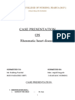 02 Case Presentation On Rheumatic Heart Disease