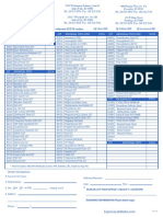 Please Circle Tests Needed and Provide Relevant ICD10 Codes