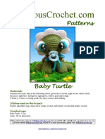 Delicious Crochet - Baby Turtle