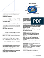 General Biology 1 "CELL": Postulates of The Cell Theory