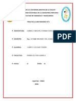 CUESTIONARIO Quimica Analitica I PRACTICA 3