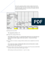 Regression Statistics