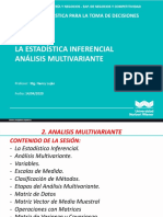 S-02 Estadistica Inferencial - Analisis Multivariante