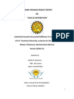 PROJECT REPORT ON ITC AASHIRWAD (Repaired)