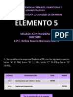 Ejercicios - Elemento - 5 Corregido PDF