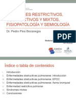 Semana 3 Sesión 6 - SINDROMES OBSTRUCTIVOS, RESTRICTIVOS Y MIXTOS - Dr. Pino