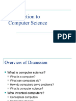 Introduction To Computer Science