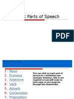 The Eight Parts of Speech