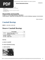 3412E Camshaft Bearings PDF