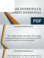 Voltage Divider Rule