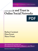 Securityandtrustinonlinesocialnetworks PDF