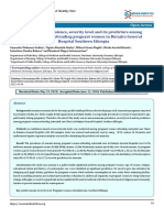 Anemia Prevalence, Severity Level and Its Predictors Among Antenatal Care Attending Pregnant Women in Butajira General Hospital Southern Ethiopia