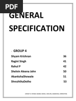 Report - G. Specification