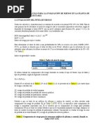 Memoria de Calculo Exclsuiva para SIPRA de Planta Secol