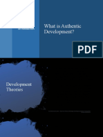 What Is Authentic Development