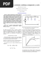 Generador CC Serie y Compuesto