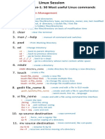 Session-1: 50 Most Useful Linux Commands: Category-1: File System Management