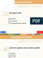 Autoevaluacion Literatura Universal