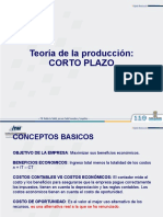 Teoría Del Productor Corto Plazo