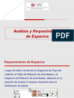 Análisis y Requerimientos de espacio-DP