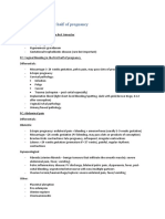 Pregnancy Complication Differentials and Explain