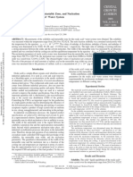 Solid Liquid Equilibrium, Metastable Zone, and Nucleation Parameters of The Oxalic Acid-Water System