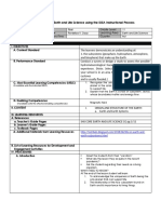 Lesson Exemplar in Earth and Life Science Using The IDEA Instructional Process