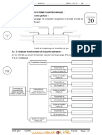 Devoir de Contrôle N°1 - Génie Mécanique Unité de Remlissage de Bouteilles de Gaz - Bac Technique (2011-2012) MR ABDELLATIF HENI DP