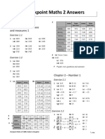 Checkpoint Maths 2 Answers: Section One