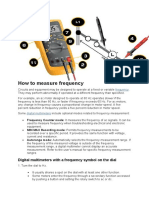 How To Measure Frequency