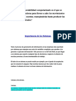 Un Sistema de Contabilidad Computarizado Es El Que Se Vale de Computadoras para Llevar A Cabo Los Movimientos Contables de Las Cuentas