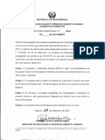 DM de Ajustamento Do Calendario Escolar 2020 PDF