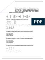 Calculo Matriz