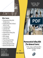 Advanced Pharmaceutical Selling Skills AD