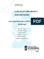 Apuntes de Electricidad y Magnetismo I PDF