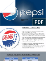 Pepsi Company Overview