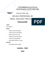 Nivelacion Informe