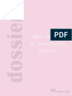 Dossier de Tipografias PDF