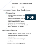 Forecasting: Week 5 G11