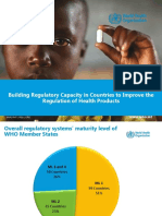 Building Regulatory Capacity in Countries To Improve The Regulation of Health Products