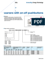 FJ Series, Starters With On-Off Pushbuttons: Fuji Magnetic Starter