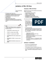 System Requirements Variants of Win 3D-View