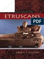 2009 - Historical Dictionary of The Etruscans - S.K.F. Stoddart - Toronto PDF