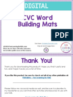 Digital CVC Word Building Mats