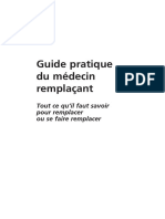 Guide Pratique Du Médecin Remplaçant