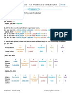 STD 5 Math C2 Number Work Problem Set 5 & 6 Solution Set