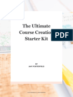 AmyPorterfield 2020 Course Creation Starter Kit PDF